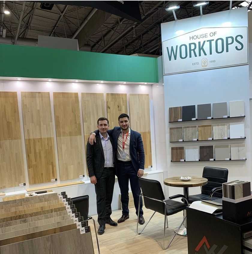 Murat and Mert Yashar, founders of House of Worktops